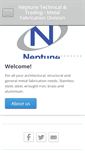 Mobile Screenshot of neptunesteel.com